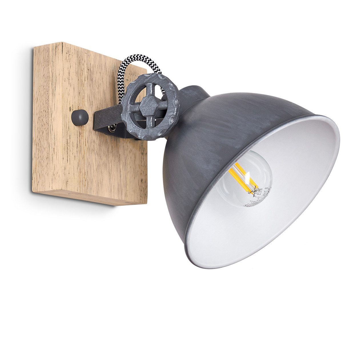 hofstein Wandleuchte »Mot« Wandlampe aus Metall günstig online kaufen