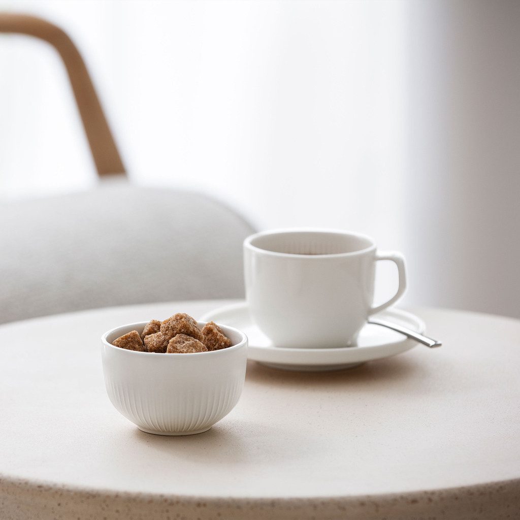 Villeroy & Boch Dipschale Afina Dipschale 8,5 cm ø, Porzellan, (1-tlg), Premium Porcelain, mikrow.- & spülm.sicher, Made in Germany