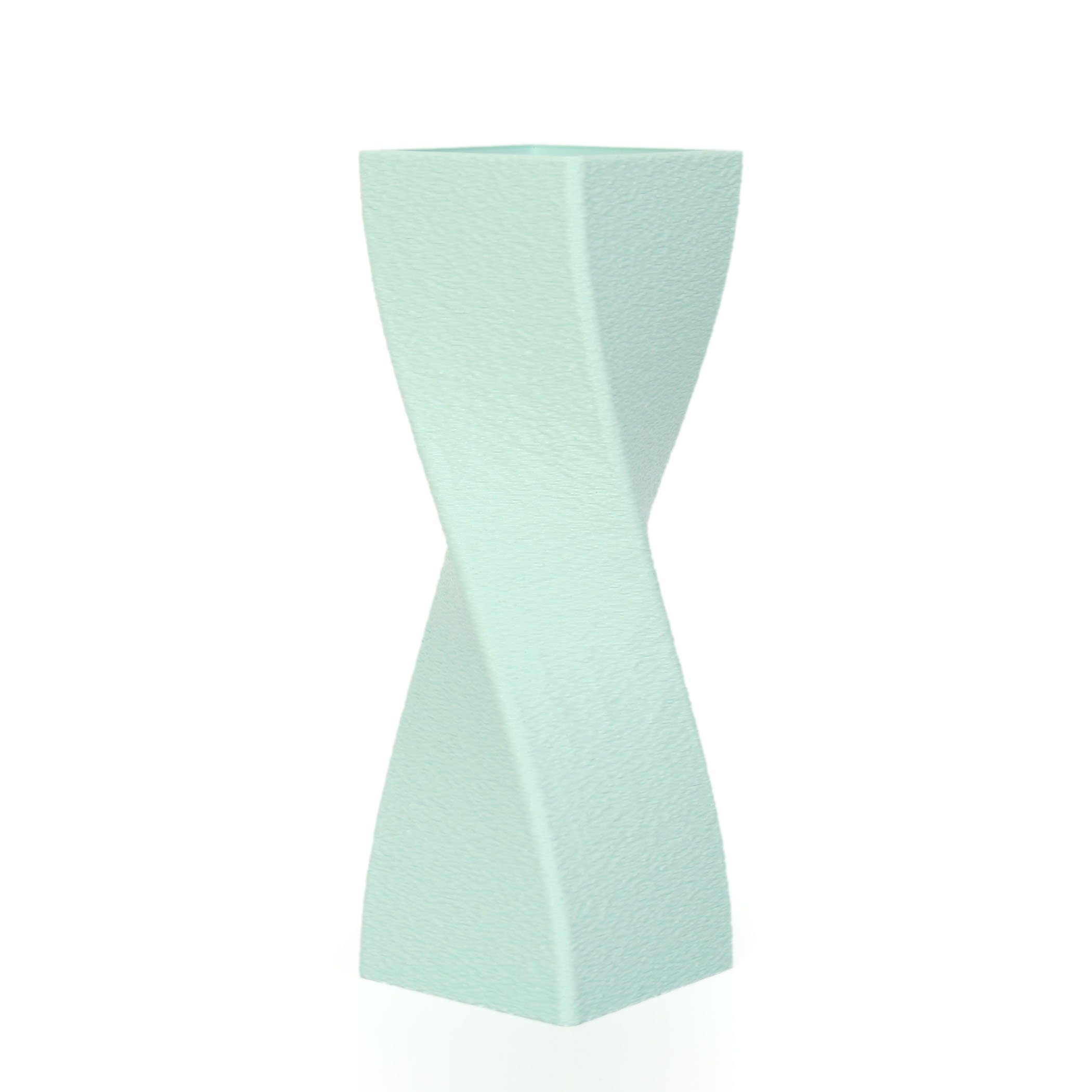 Kreative Feder Dekovase Designer Vase – Dekorative Blumenvase aus Bio-Kunststoff, aus nachwachsenden Rohstoffen; wasserdicht & bruchsicher Water Green