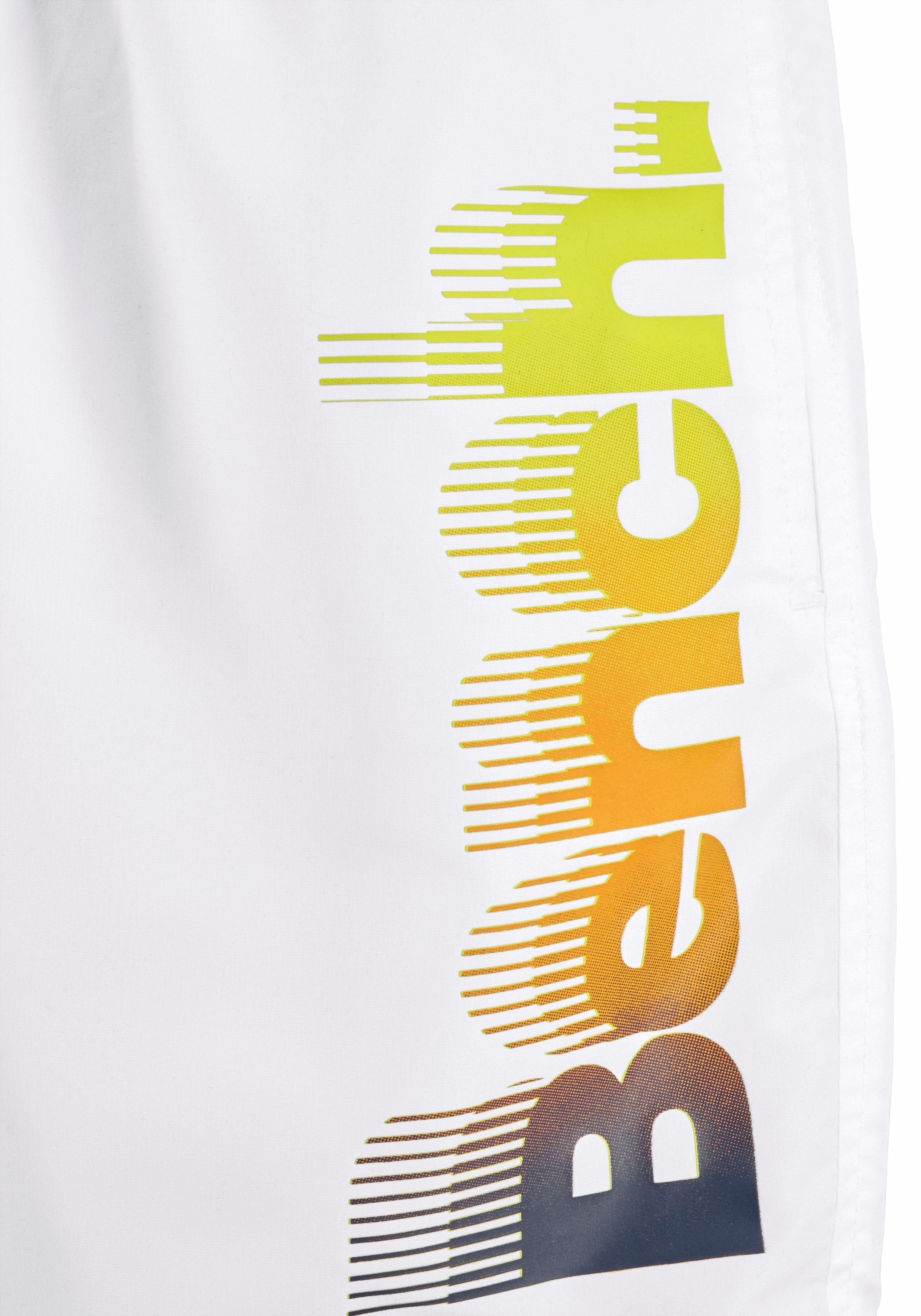 Bench. Badeshorts mit großem Logo-Aufdruck