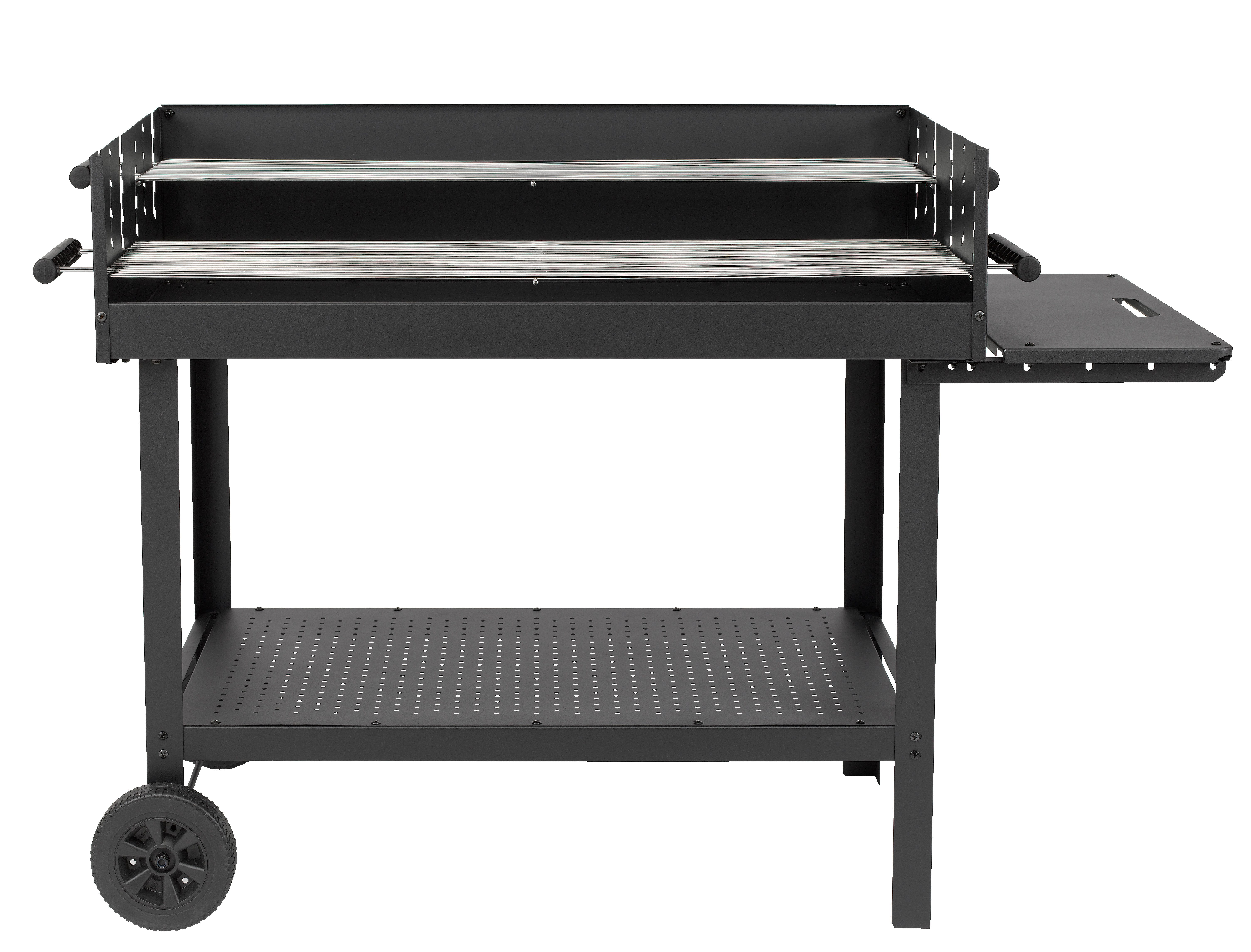 Tepro Holzkohlegrill Grillwagen Atlanta, BxTxH: 138x69x92 cm