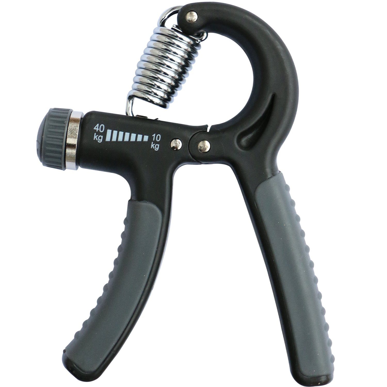 Handmuskeltrainer Verstellbare Fingerhantel schwarz 10-40KG