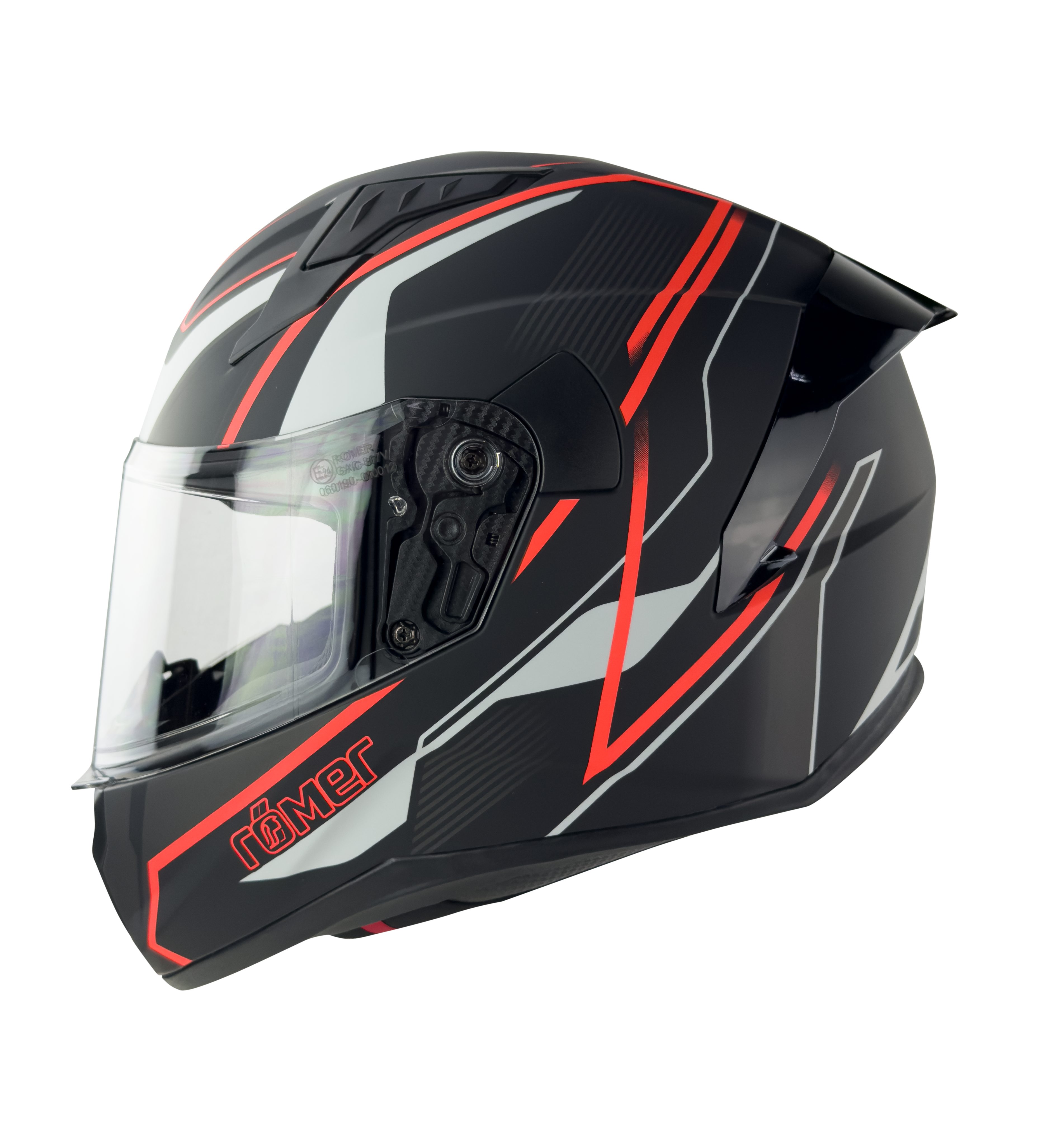RÖMER HELME Motorradhelm RR202410 - Integralhelm mit Belüftungssystem in XS bis XXL