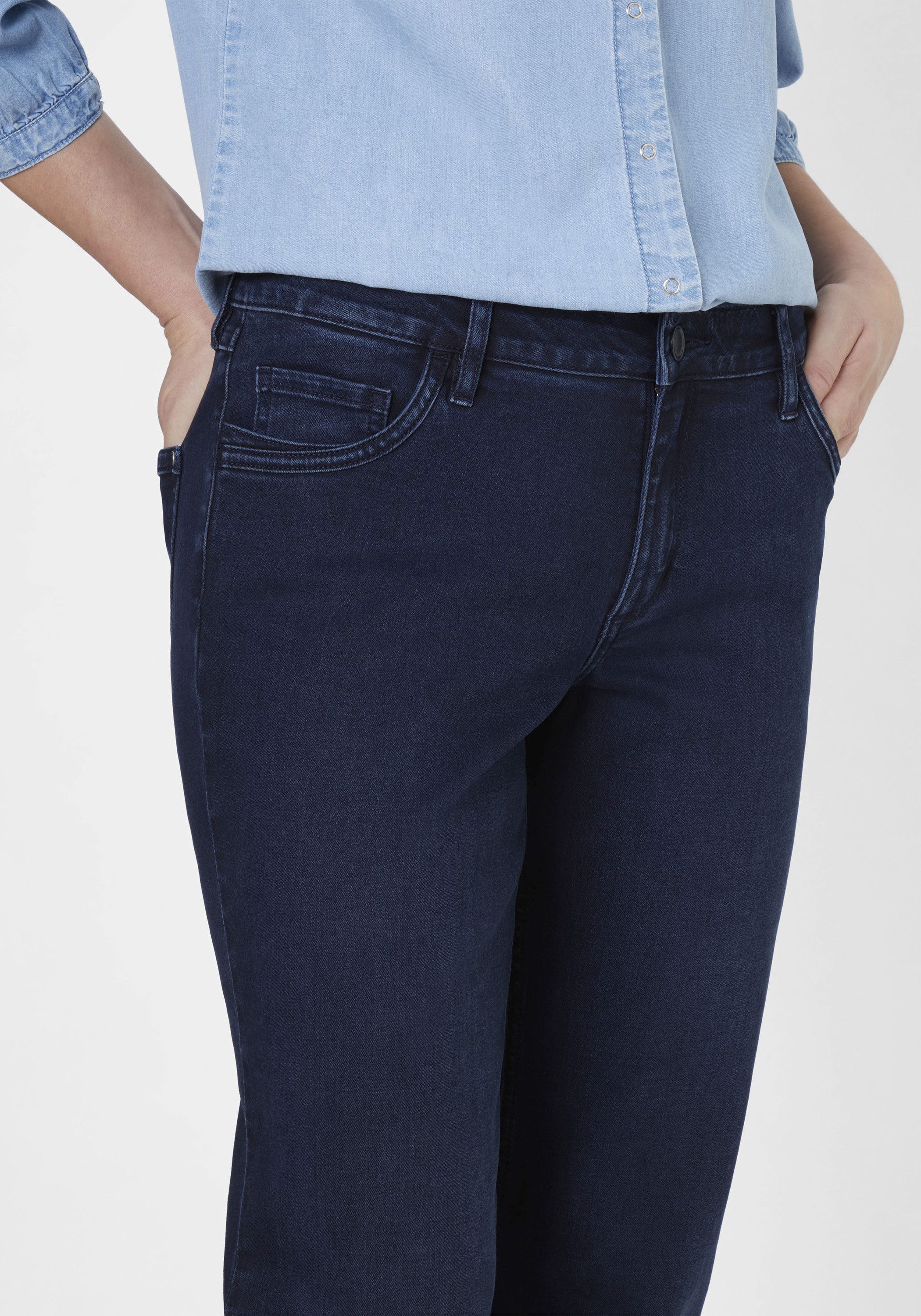 Paddock's Straight-Jeans LARA Straight-Fit Jeans im 5-Pocket Stil mit Stretch – Bild 5 von 5