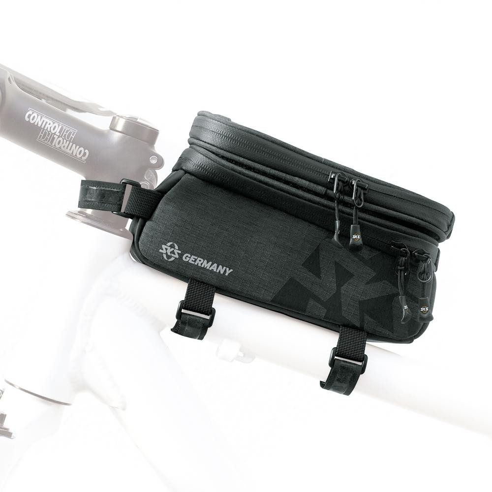 SKS Fahrradtasche SKS Oberrohrtasche Traveller Smart schwarz - Wasserdichte Rahmentasche