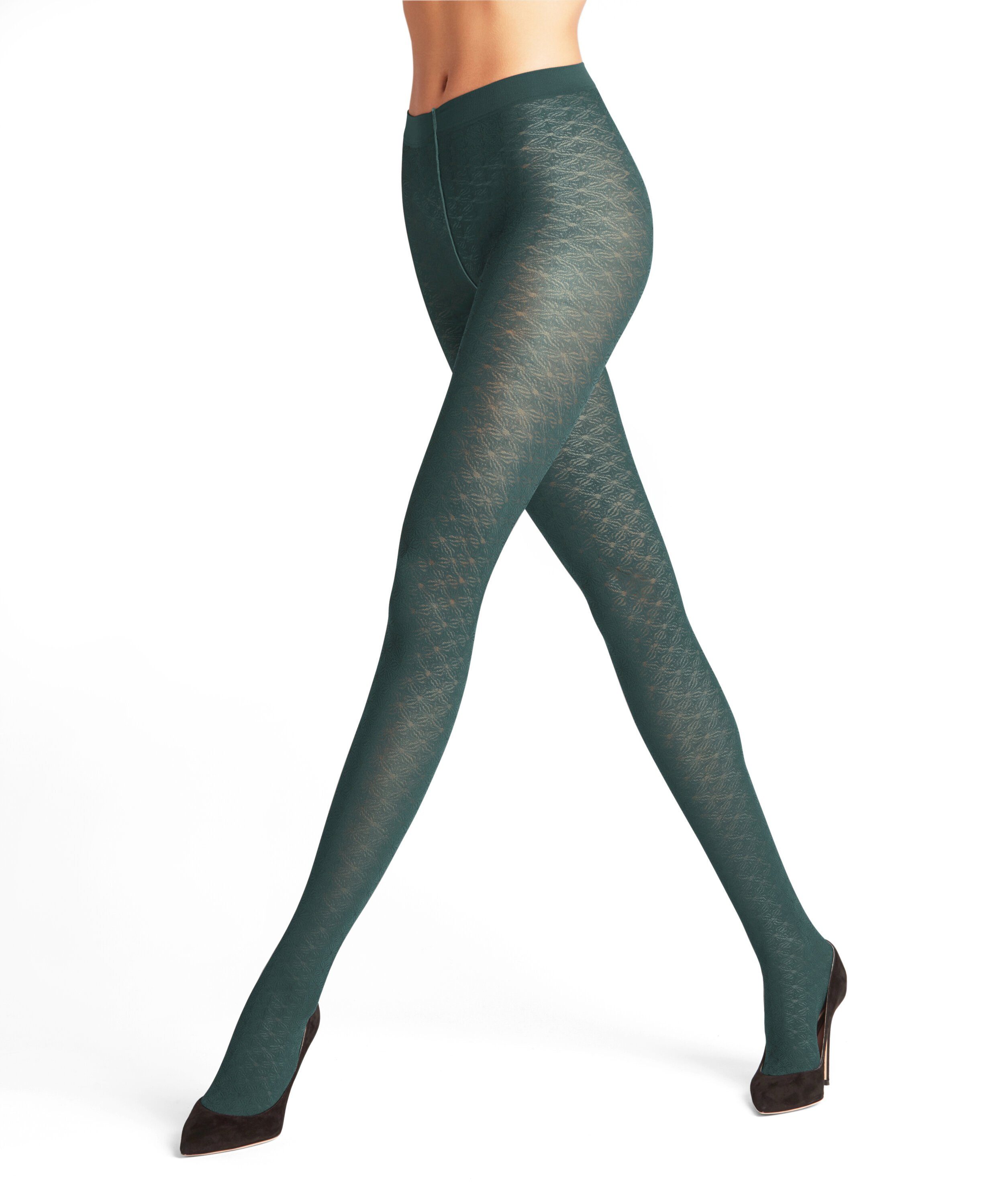 FALKE Feinstrumpfhose Microshell 30 DEN (1 St) mit modernem Jacquard-Muster