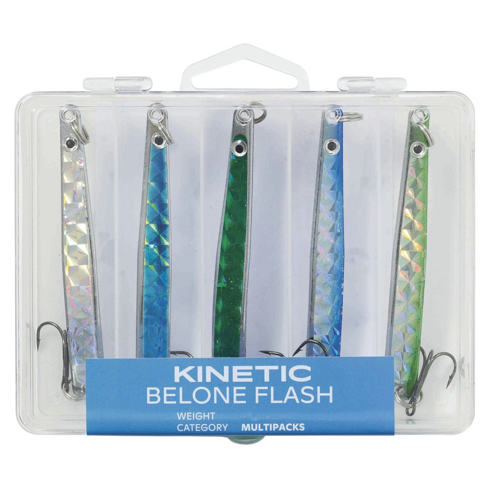 Kinetic Kunstköder Kinetic Belone Flash 20G Mix 5Pcs