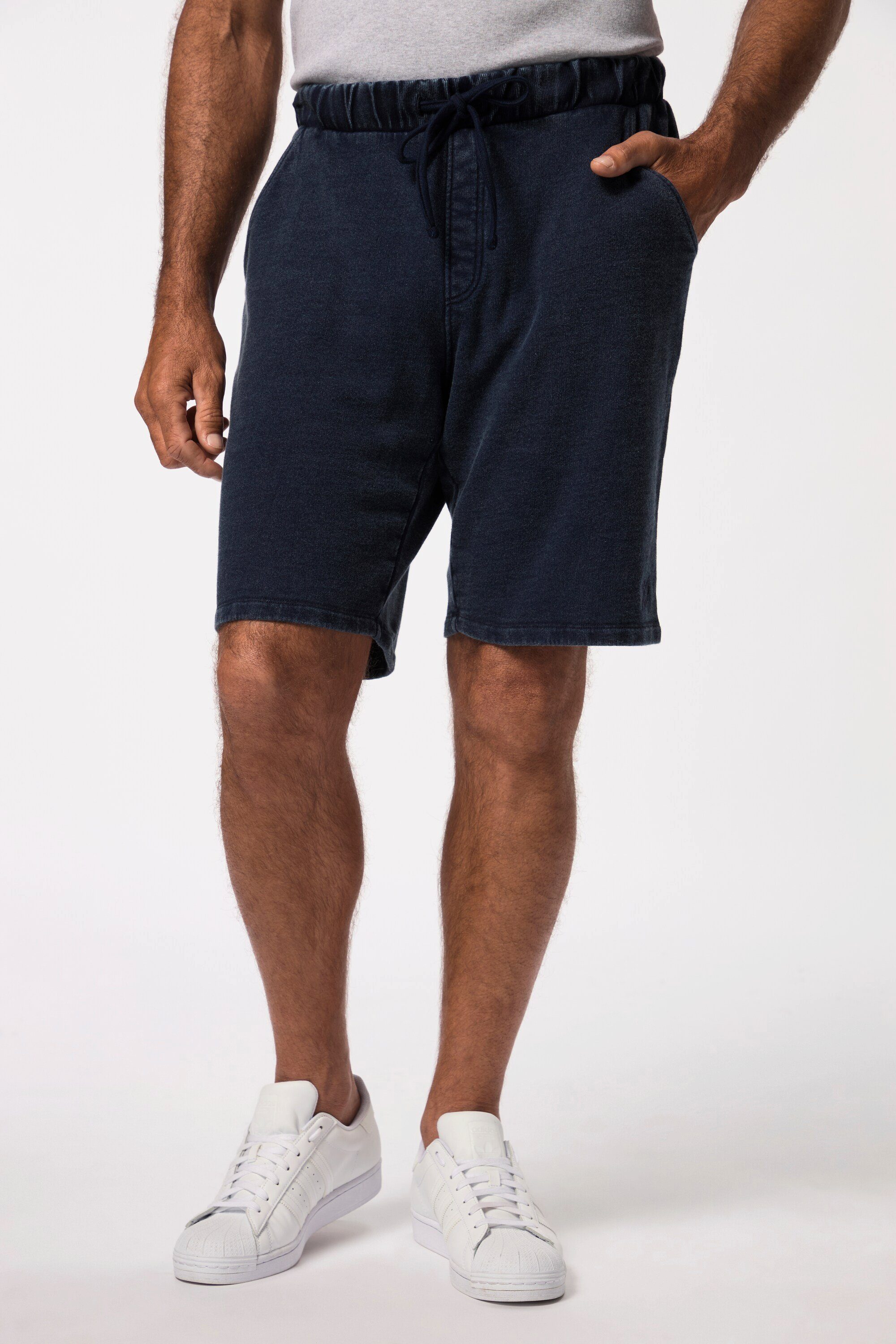 JP1880 Bermudas Bermuda Sweat Indigo-Waschung Elastikbund günstig online kaufen