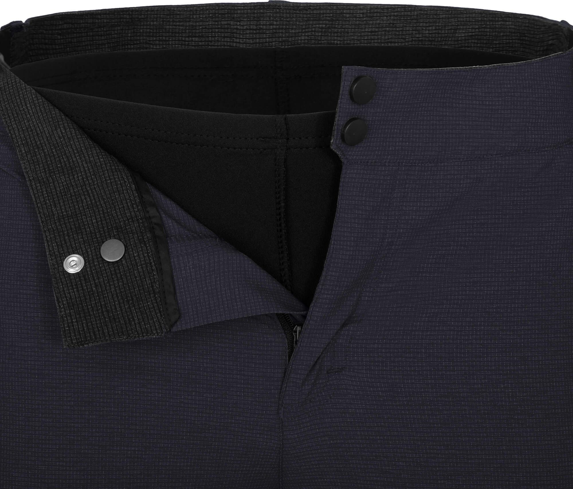 Fahrradhose PORVOO Bermuda (mit gepolsterter Innenhose) Herren Radshorts, robust, elastisch, Normalgrößen, Nacht blau