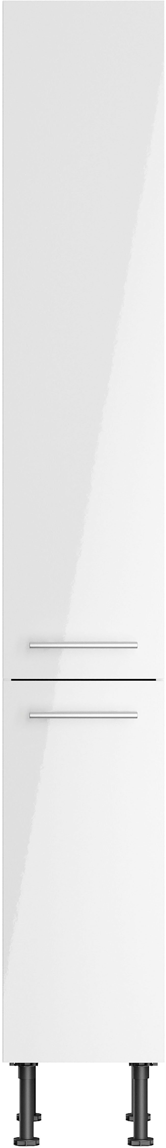 OPTIFIT Apothekerschrank Klara Breite 30 cm weiß lackiert/weiß | Apothekerschränke