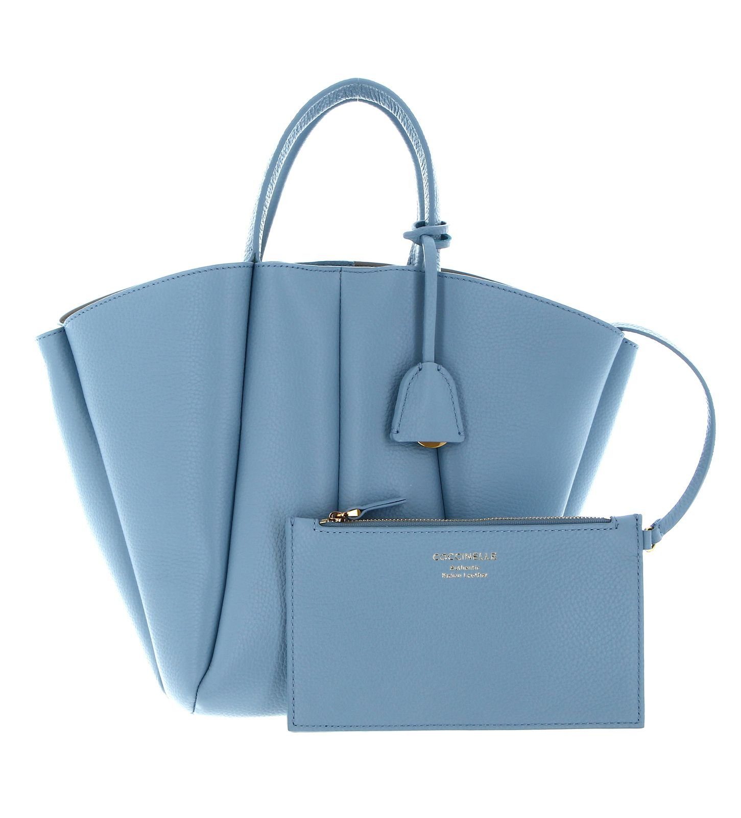 COCCINELLE Handtasche Bundie (Set, 2-tlg) Aquarelle Blue
