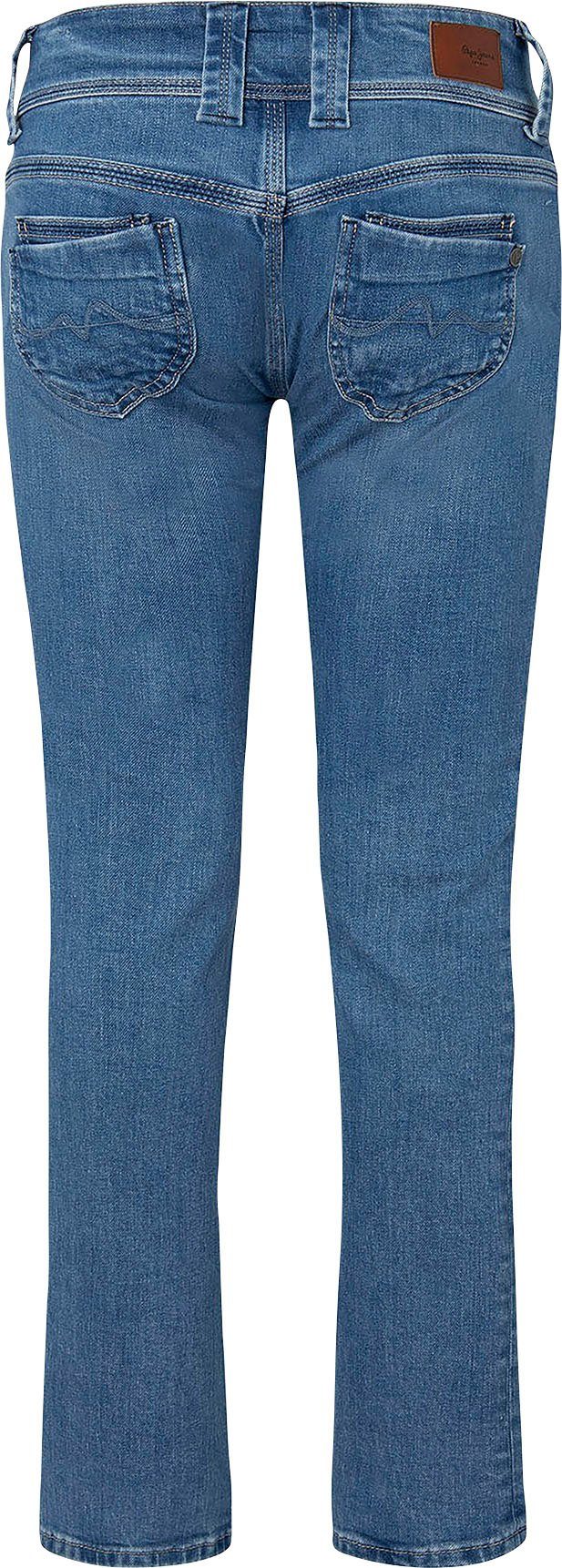 Pepe Jeans Regular-fit-Jeans VENUS mit authentic blue Badge medium