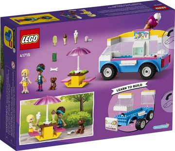 LEGO® Konstruktionsspielsteine LEGO® Friends - Eiswagen, (84 St)
