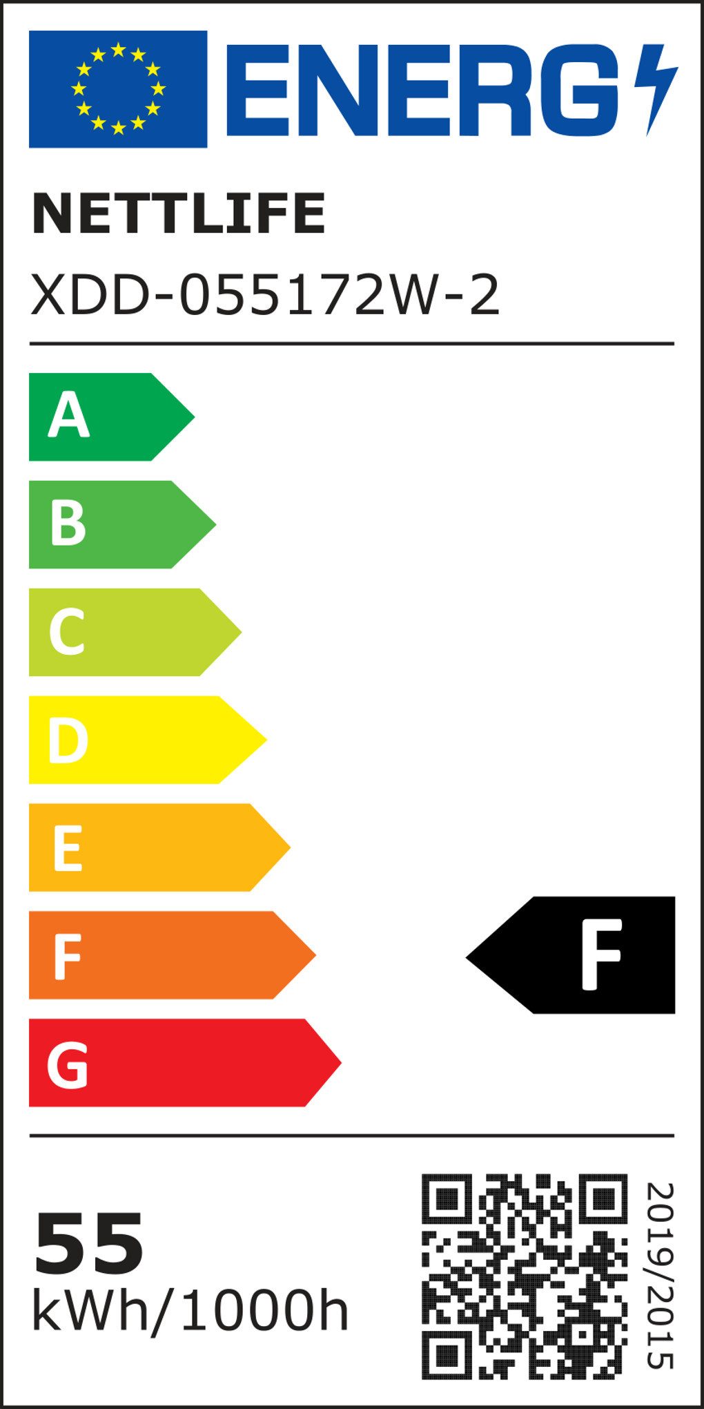 Energieeffizienzklasse: 