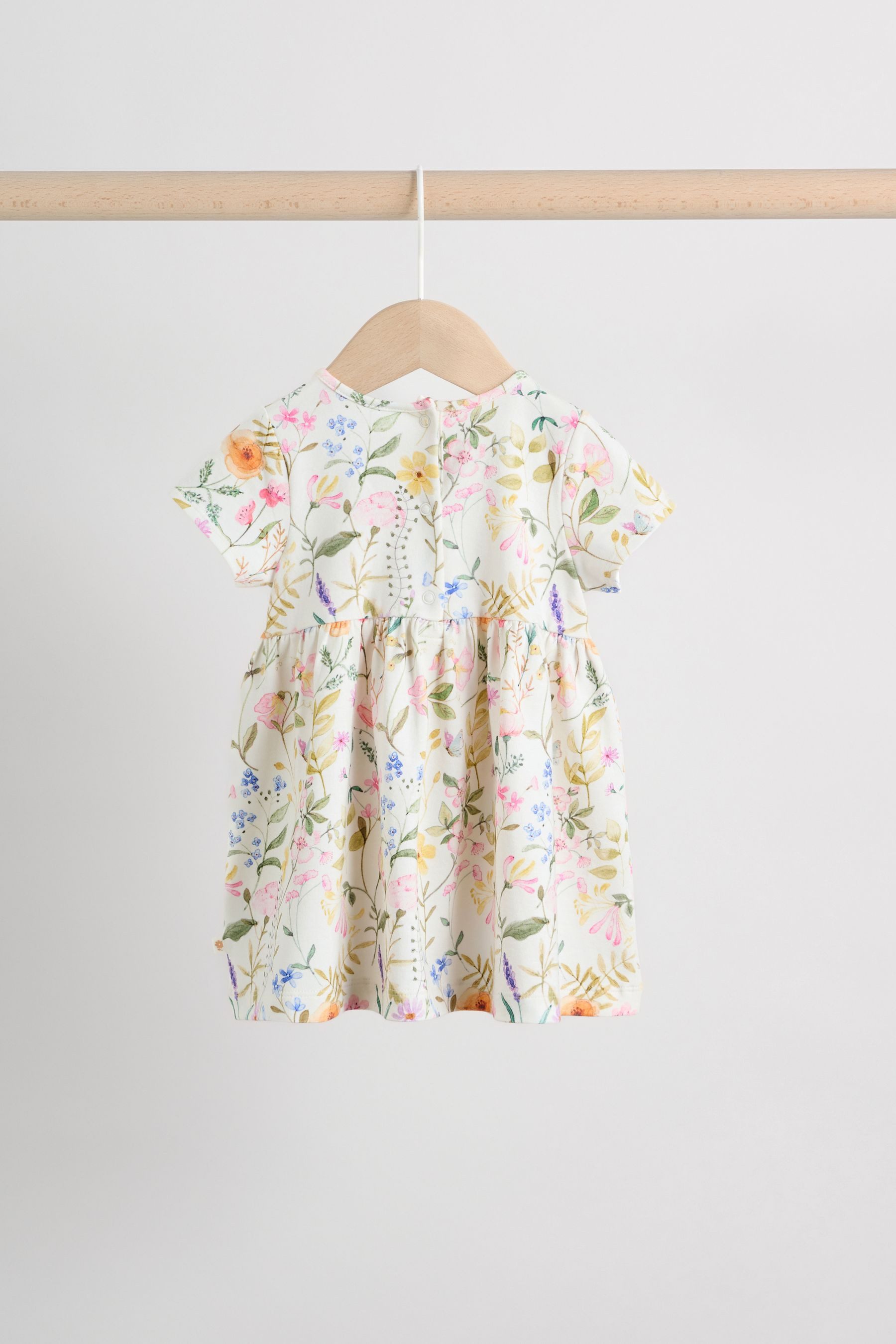 Next Blusenkleid Baby-Kurzarmkleid, 2er-Pack (2-tlg)
