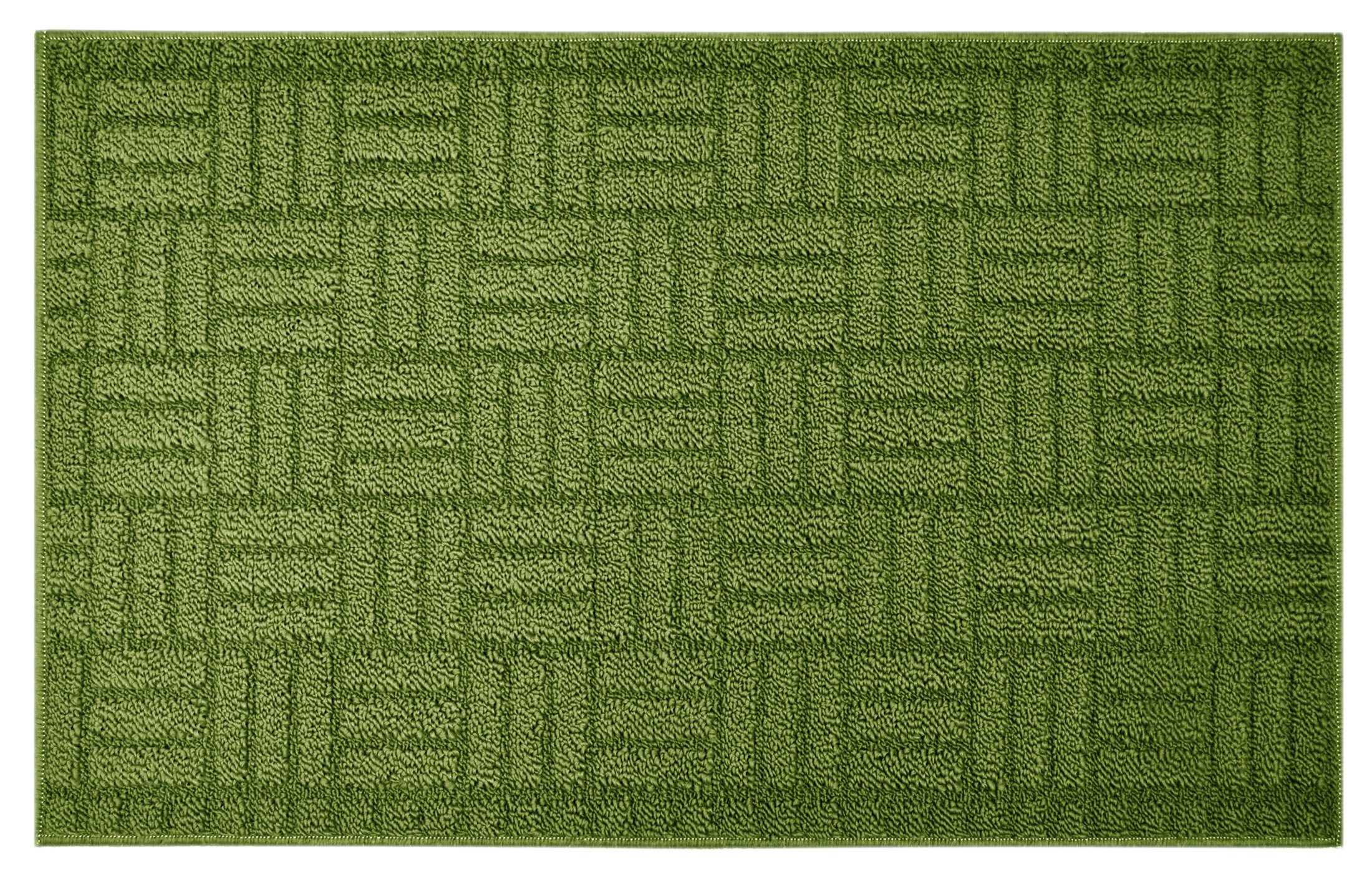 grün Küchenmatte 10 Höhe: Lashuma, Küchenteppich Narciso, mm, cm, Küchenläufer gemustert rechteckig, 50x80