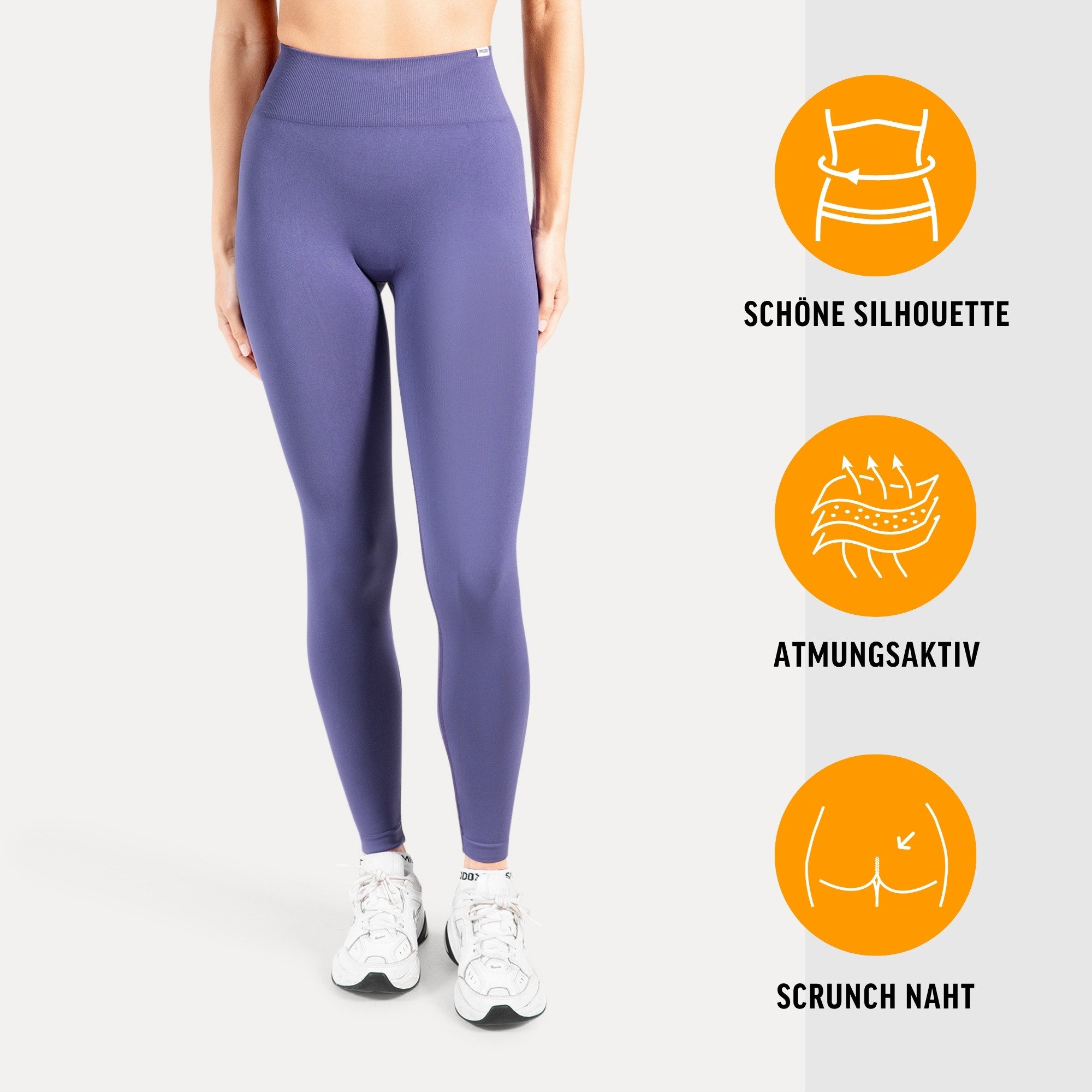 Smilodox Leggings Slayton Scrunch, Seamless Push-Up Sporthose High Waist V- günstig online kaufen