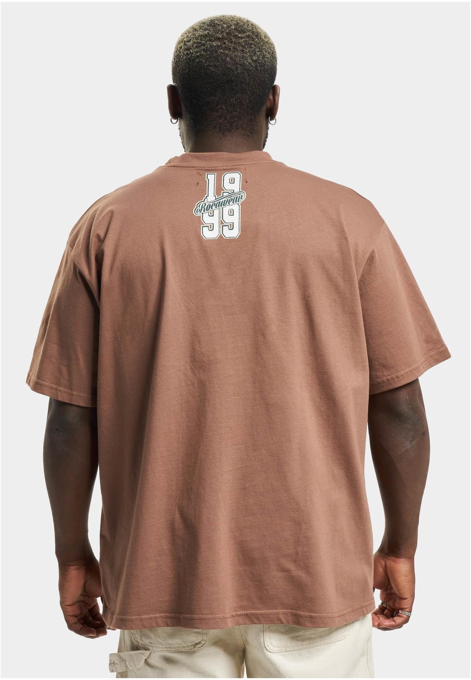 Herren Rocawear brown T-Shirt Kurzarmshirt Luisville Rocawear (1-tlg)