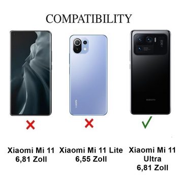 CoverKingz Handyhülle Hülle für Xiaomi Mi 11 Ultra Handyhülle Silikon Cover Case Bumper