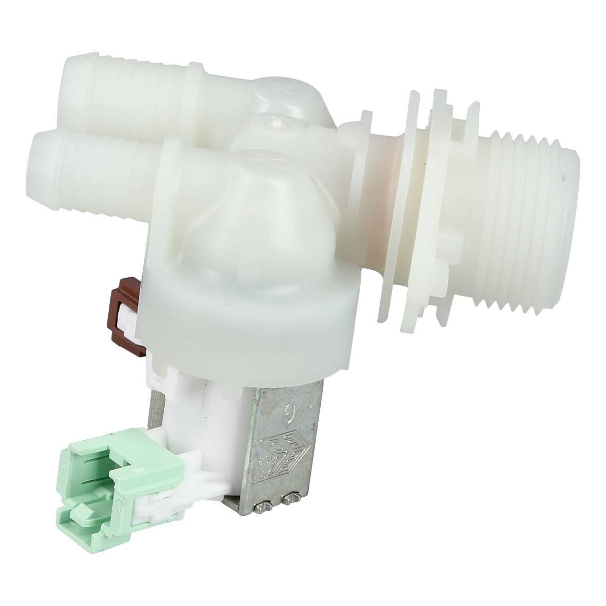 easyPART Durchflussschalter wie Electrolux 8074876221 Magnetventil 2-fach 180°, Waschmaschine