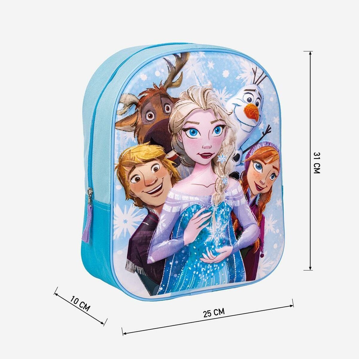 Blau 10 cm x Rucksack Frozen 25 x Frozen Kinder-Rucksack 33