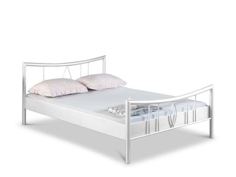 BedBox Metallbett Luisa, Traumhaftes Metallbett mit einem stabilen klassischen Rahmen, stabil und langlebig