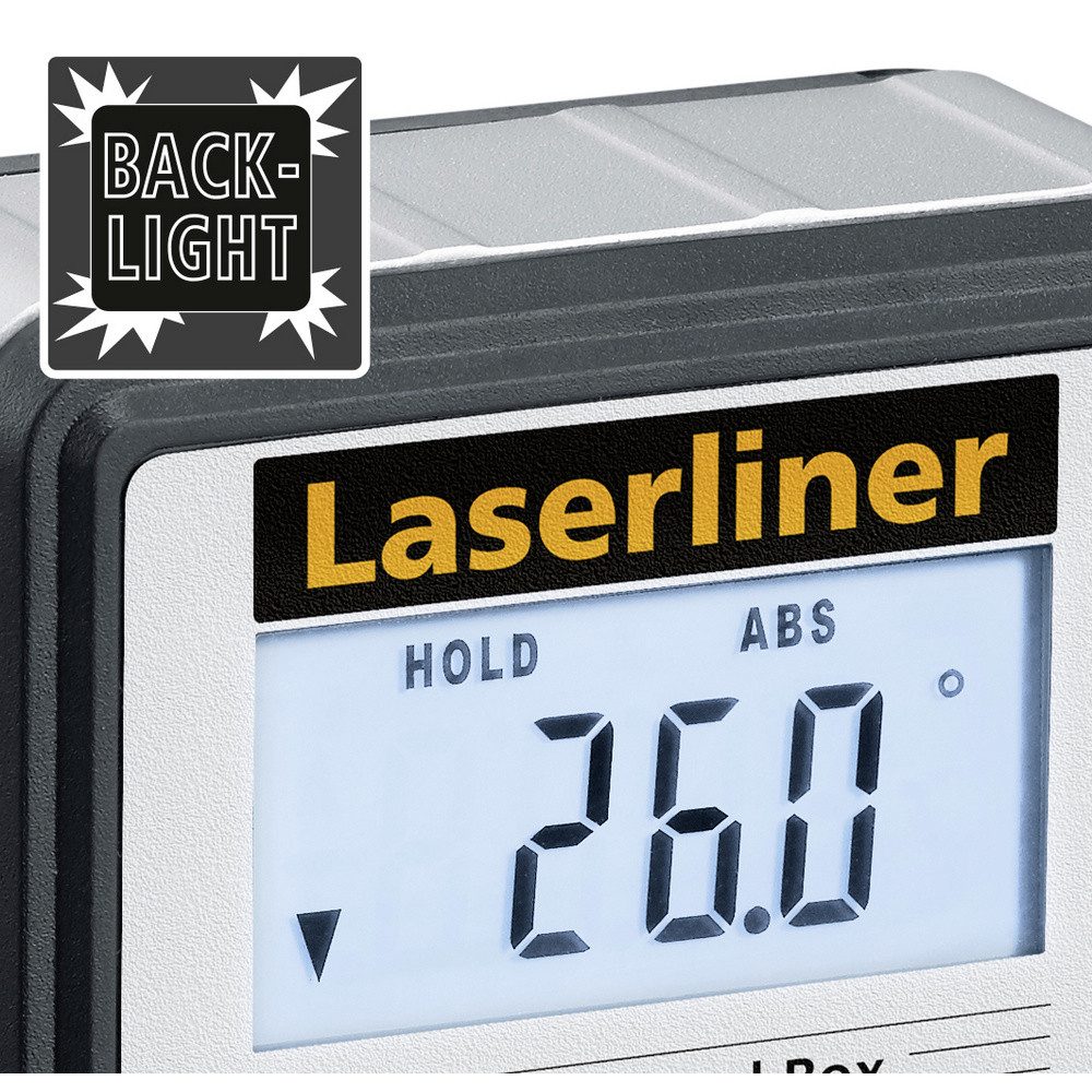 LASERLINER Wasserwaage Laserliner MasterLevel Box 081.260E Digitale Wasserwaage, (MasterLevel Box)
