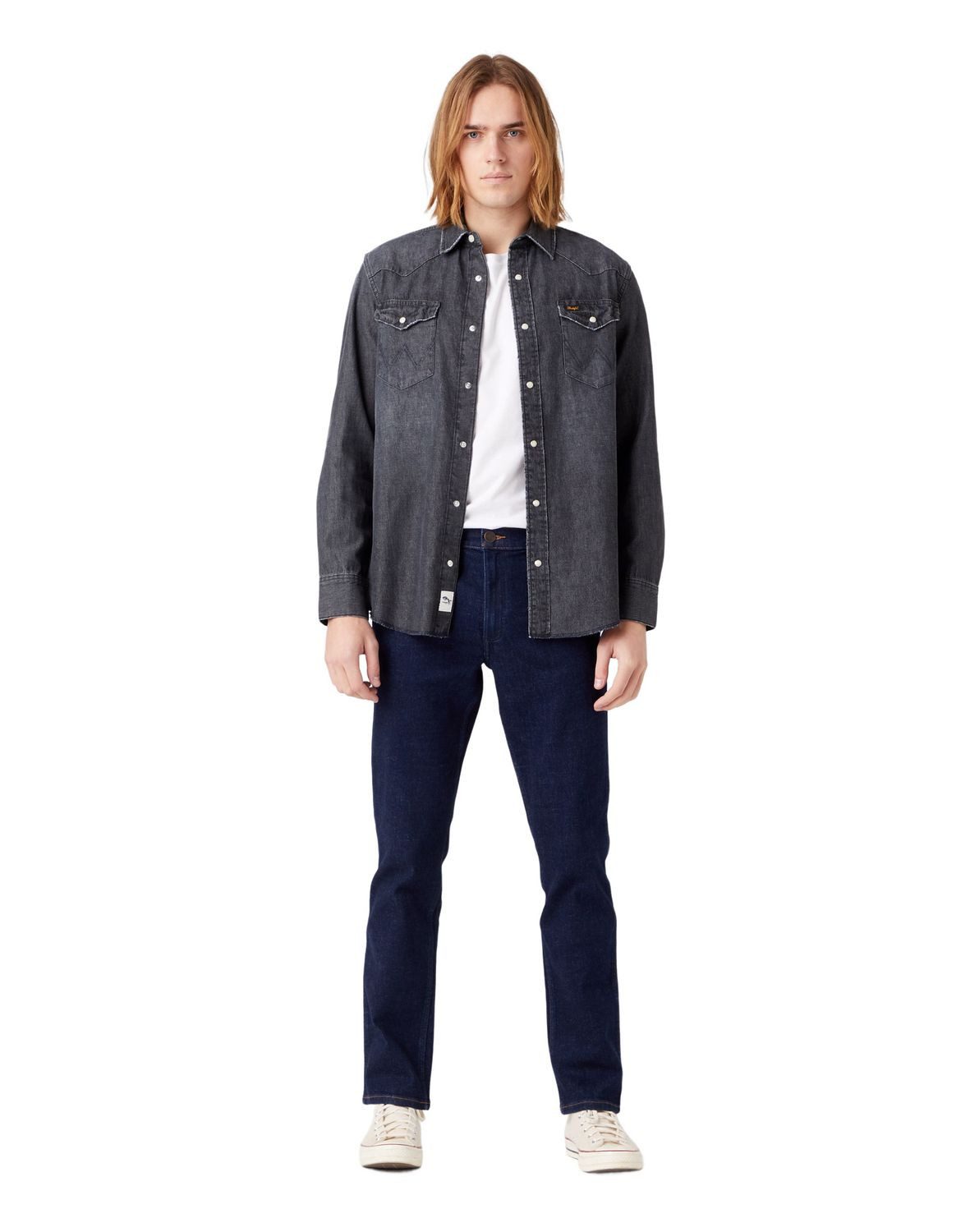 Wrangler Straight-Jeans GREENSBORO mit Stretch