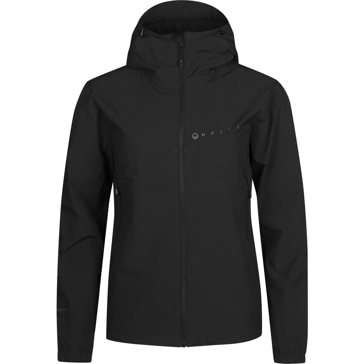 HALTI Outdoorjacke Pallas Evo W Hooded X-stretch Jacket Optimaler Komfort und Stil für Outdoor-Aktivitäten mit nachhaltiger