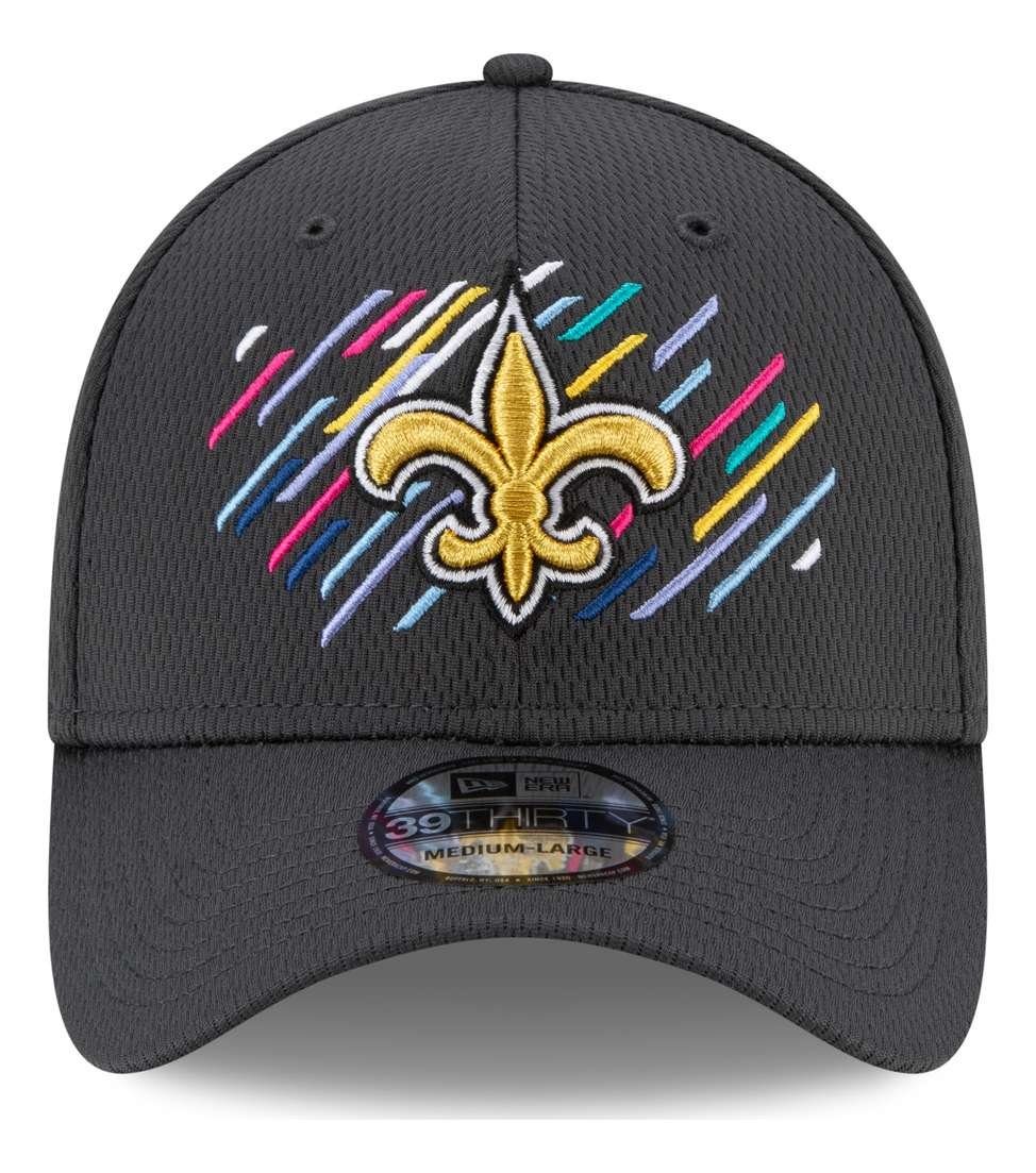 Sport Caps New Era Baseball Cap NFL New Orleans Saints 2021 Crucial Catch 39Thirty