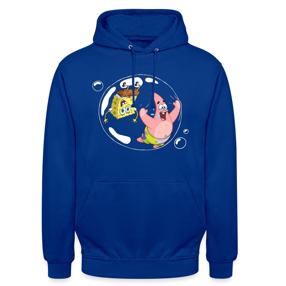 Hoodie Spongebob Schwammkopf Mit Patrick In Einer Blase Unisex Hoodie