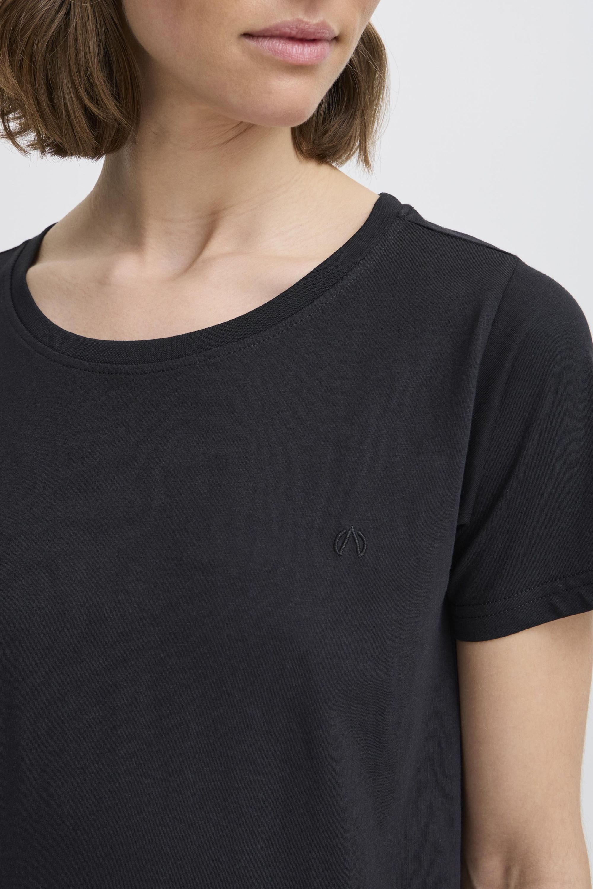 North Bend Rundhalsshirt NBGita W Set Basic sportliches T-shirt