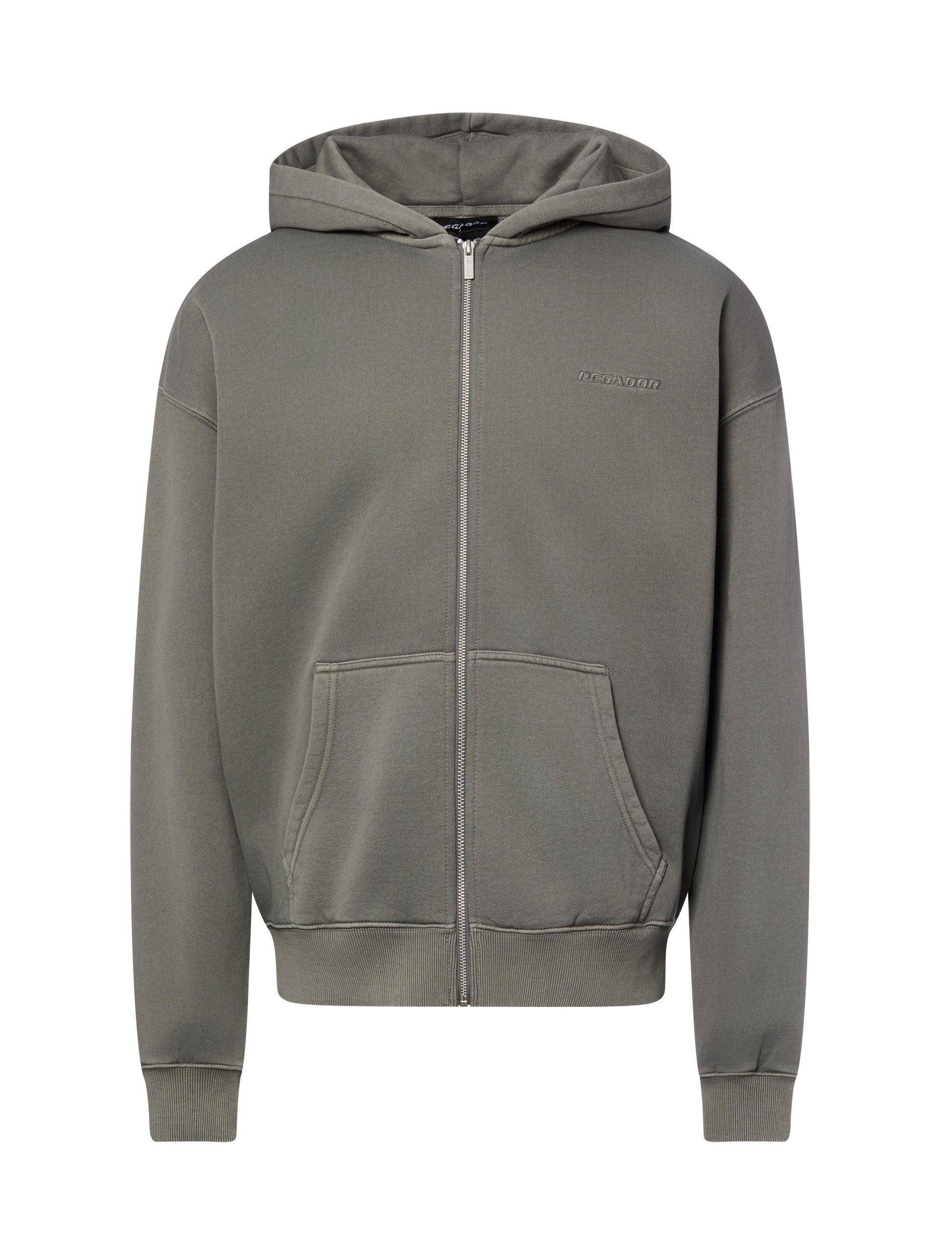 PEGADOR Kapuzensweatjacke Logo