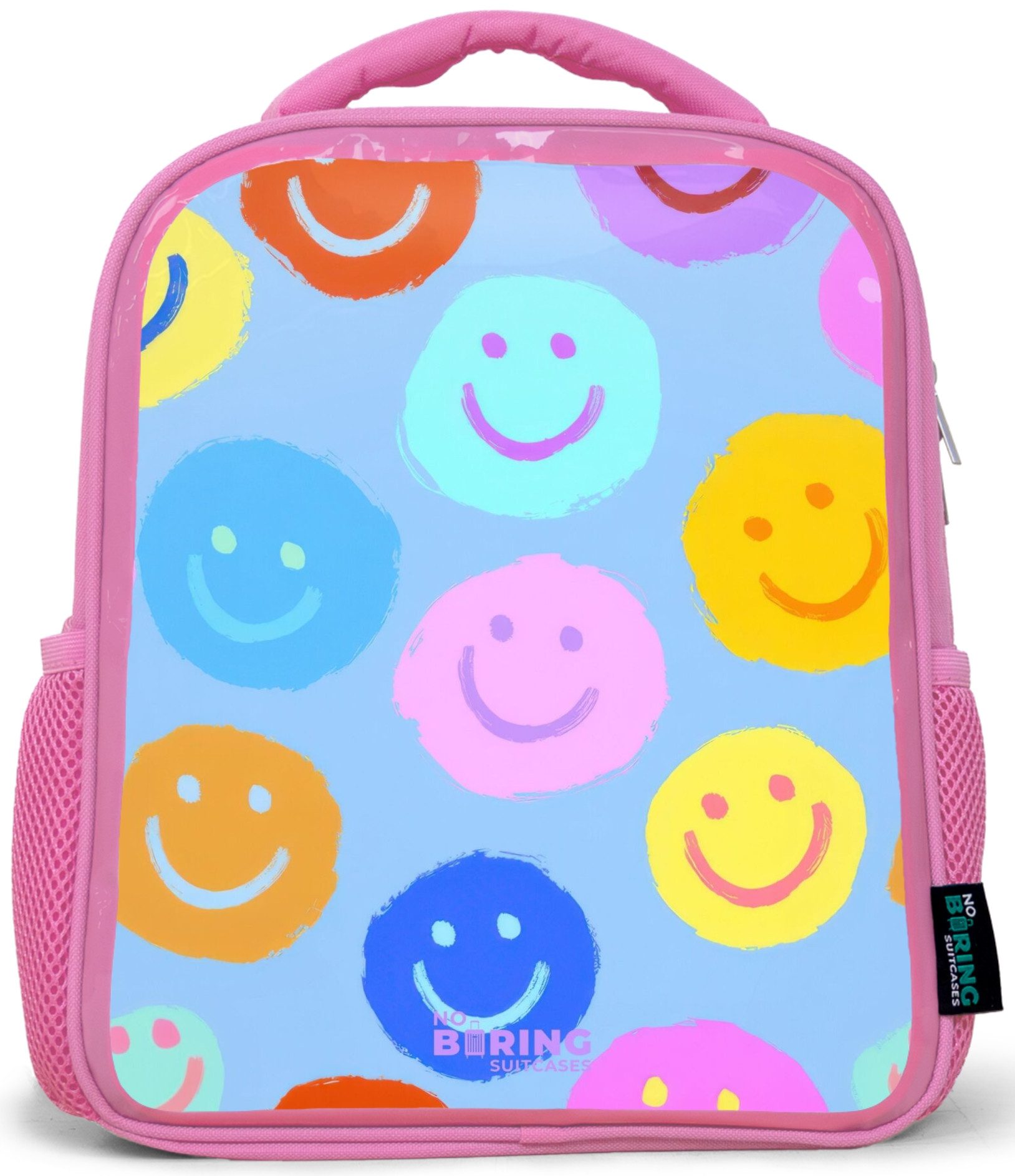 Rucksack Rosa - Heiteres Muster von Smileys
