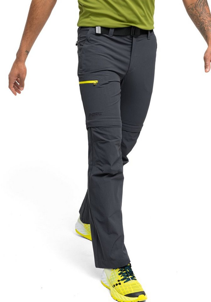 Maier Sports Funktionshose Tajo 15 Outdoorhose mit flexiblem Hosenbund,  Vielseitige atmungsaktive Herren Zip-Off Hose