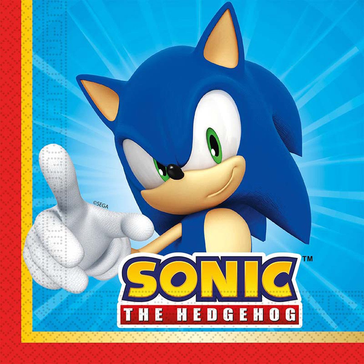 Procos Hängedekoration Servietten Sonic 33x33cm/20St. FSC günstig online kaufen
