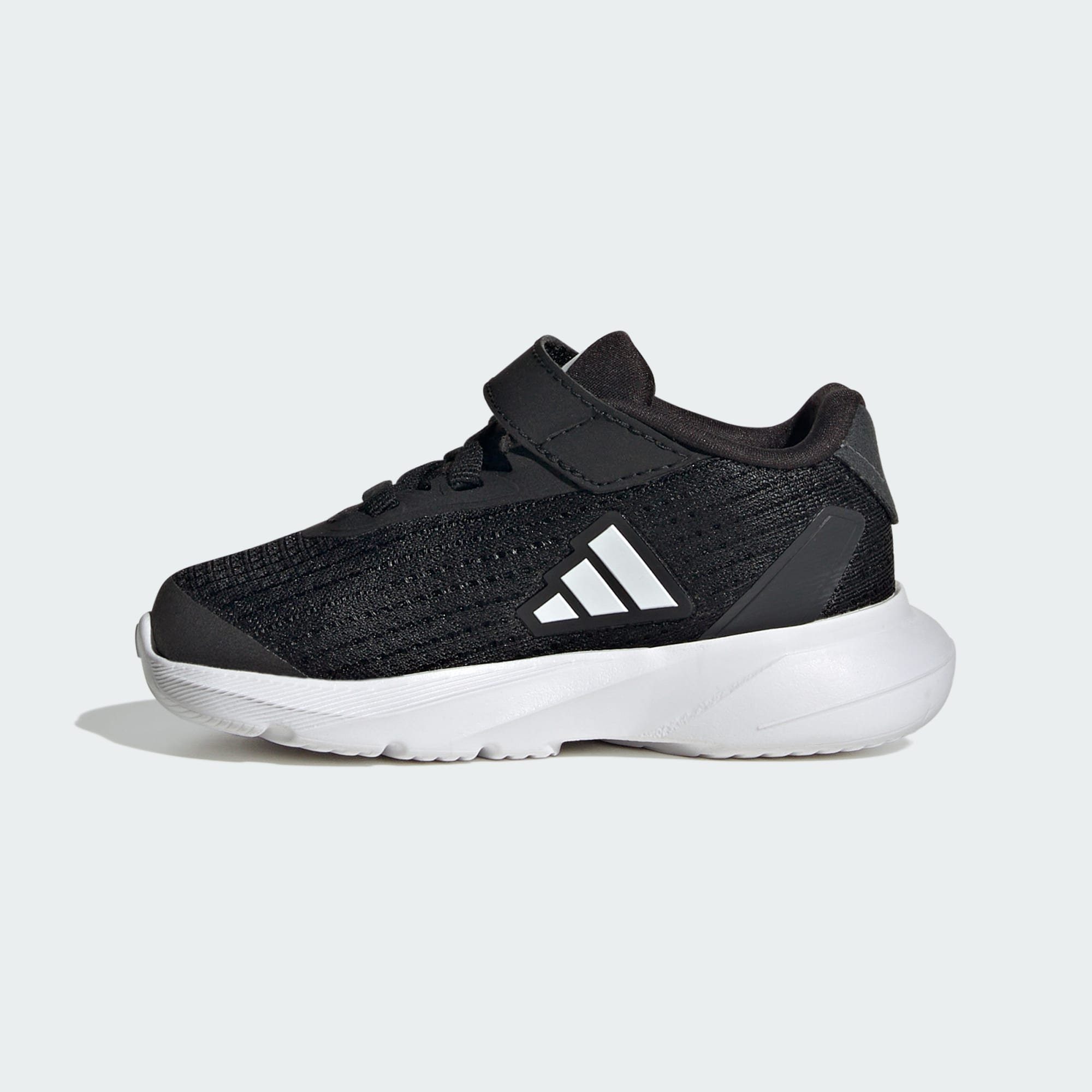 SL DURAMO Carbon KIDS adidas White Cloud Sneaker Black Core Sportswear / SCHUH /