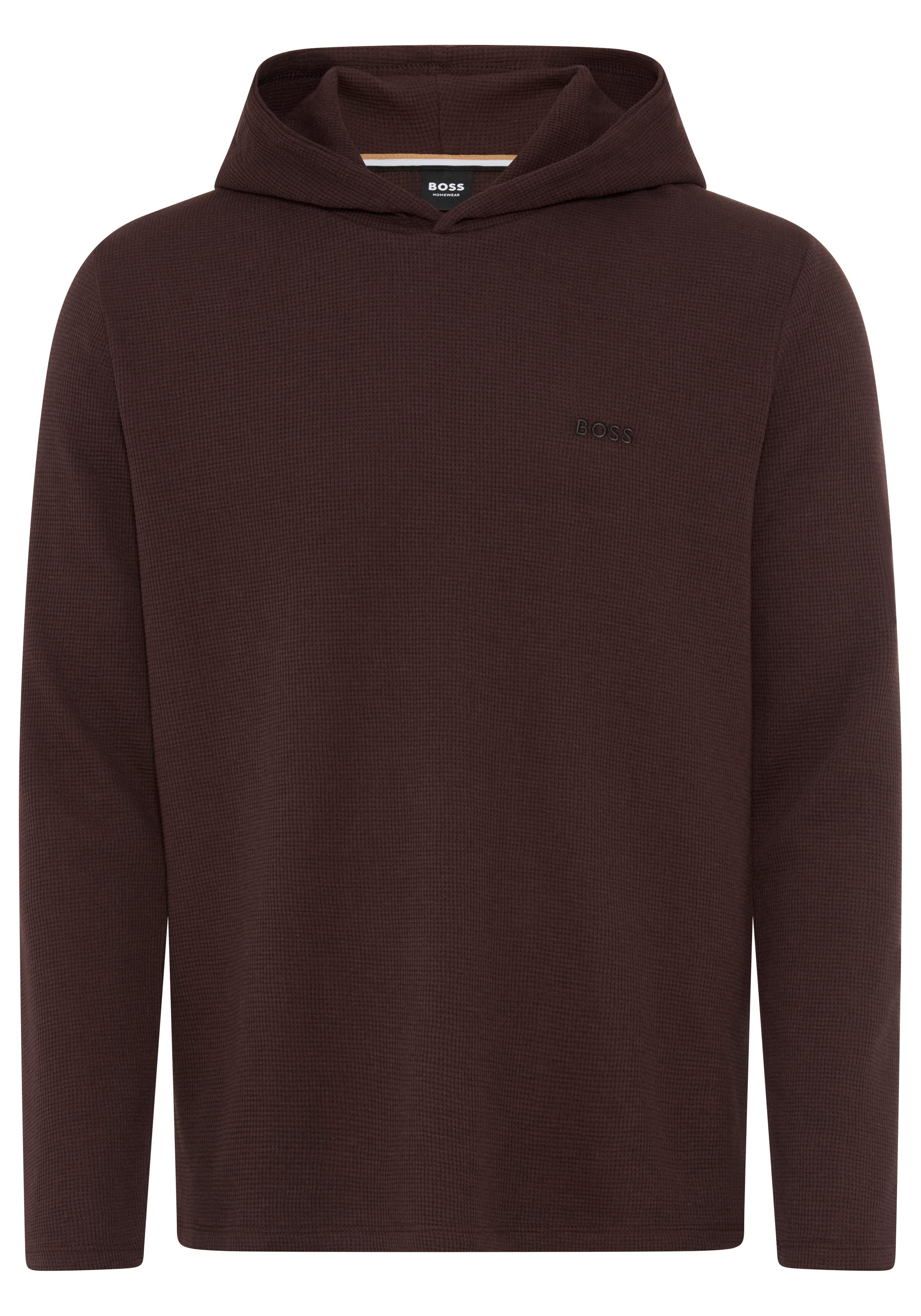 BOSS Hoodie Waffle LS-Shirt H