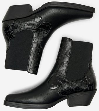 ONLY Shoes ONLBRONCO-2 Westernstiefelette Cowboy Stiefelette, Boots in spitz zulaufender Form