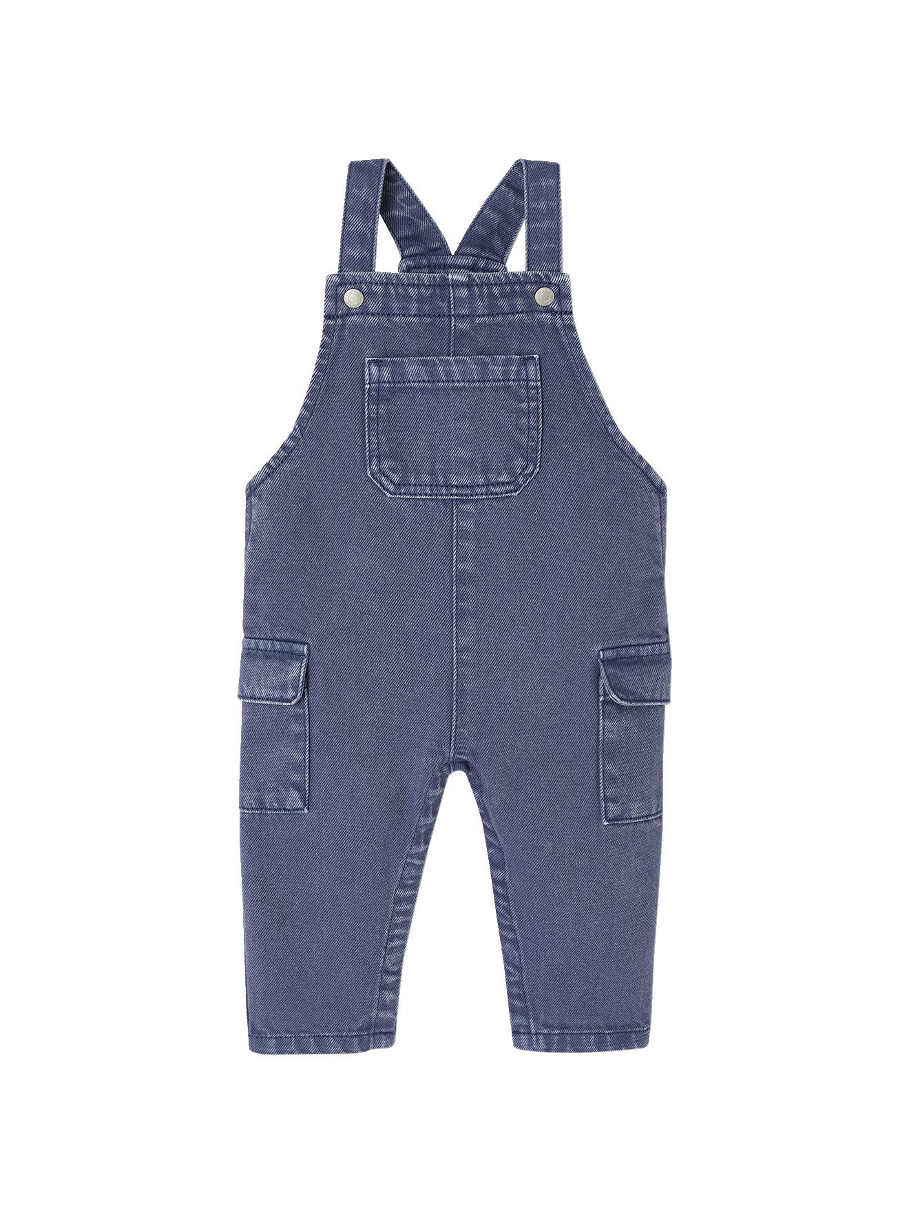 Jumpsuit Baby Latzhose mit Druckknöpfen