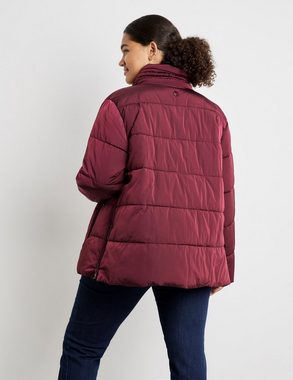 Samoon Winterjacke Leicht ausgestellte Steppjacke