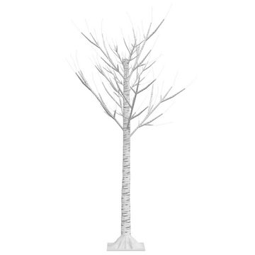vidaXL LED Baum Weihnachtsbaum 120 LEDs 1,2 m Warmweiß Indoor Outdoor