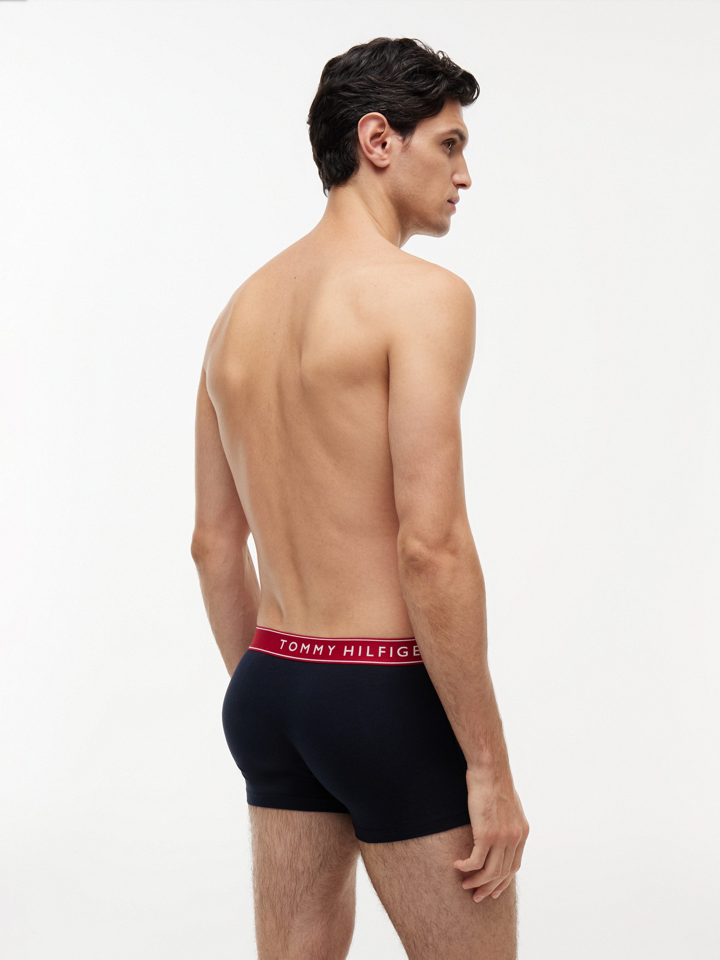 Tommy Hilfiger Underwear Trunk (3-St) Körpernahe Passform mit elastischem Bund
