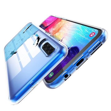 CoolGadget Handyhülle Handy Case Silikon Motiv Series für Samsung Galaxy J6 Plus 6 Zoll, Hülle mit hochauflösendem Muster für Samsung J6+ Schutzhülle