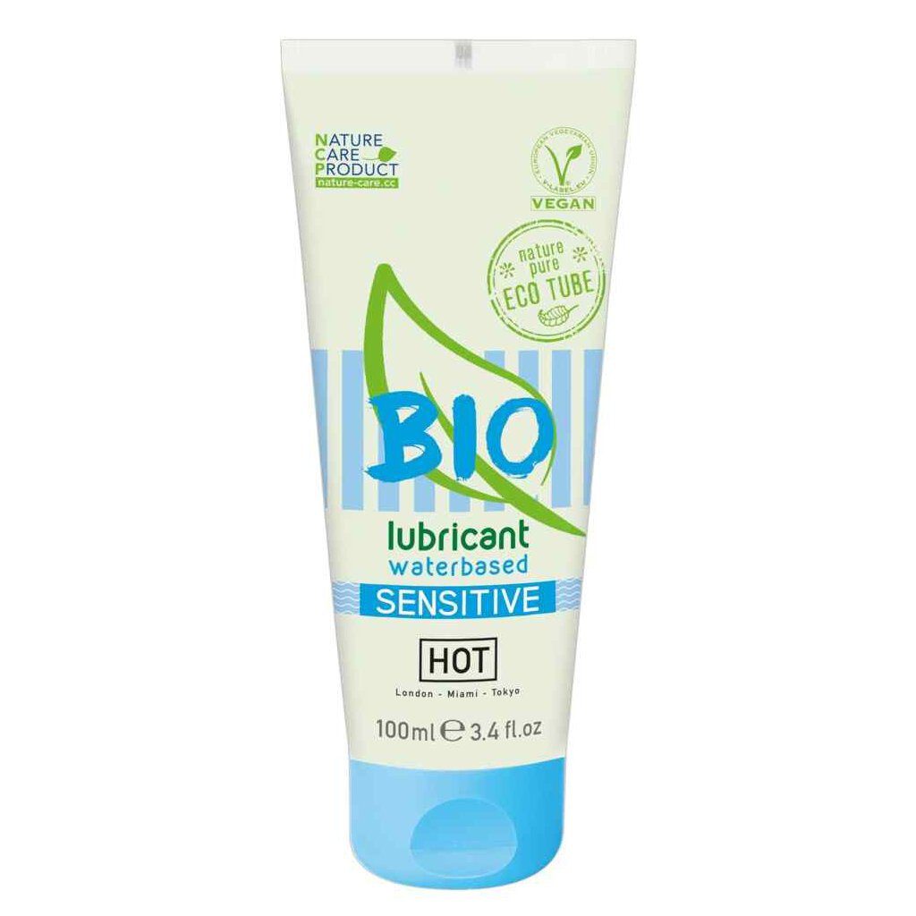 HOT Gleitgel HOT BIO waterbased Sensitiv100 ml 1-tlg., Wasserbasis, Vegan mehr