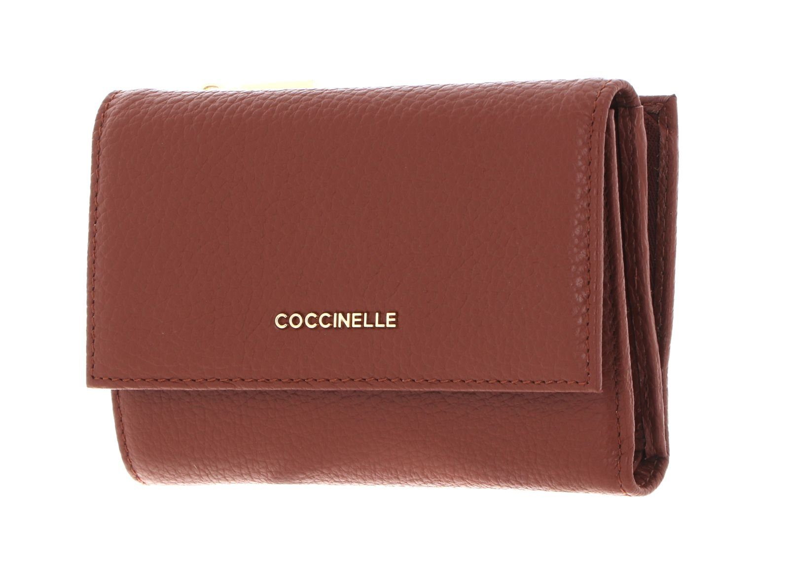 COCCINELLE Geldbörse Metallic Soft Brule