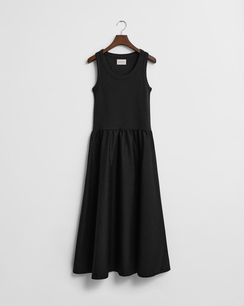 Gant Sommerkleid JERSEY WOVEN MIDI DRESS günstig online kaufen