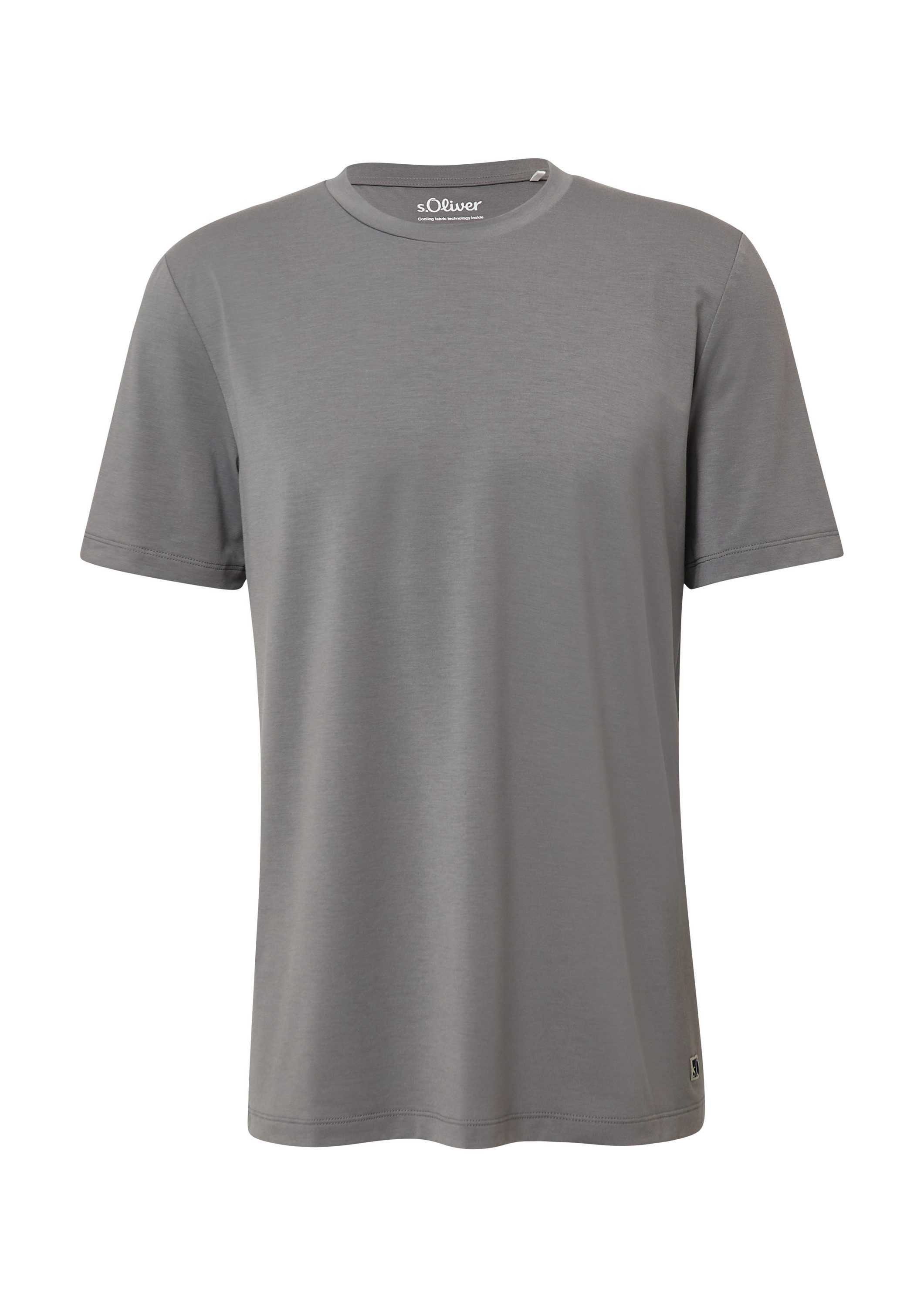s.Oliver Kurzarmshirt T-Shirt Performance T-Shirt mit Cooling Effekt günstig online kaufen