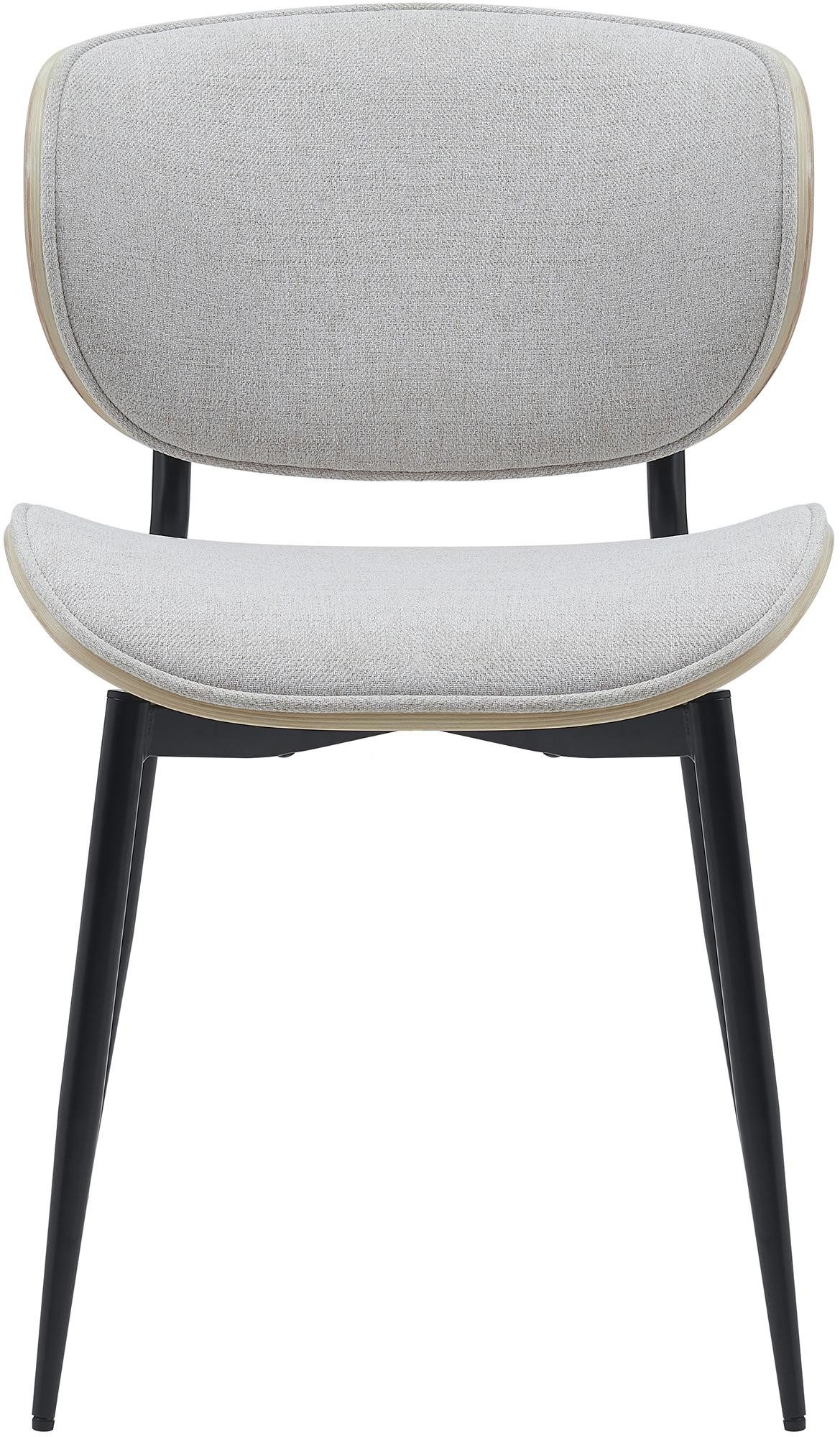 TPFLiving Stuhl Enora (Pflegeleichte Oberflächen & robuste Materialien), Maße (TxBxH): 54 x 50 x 80cm - Farbe: natura/creme