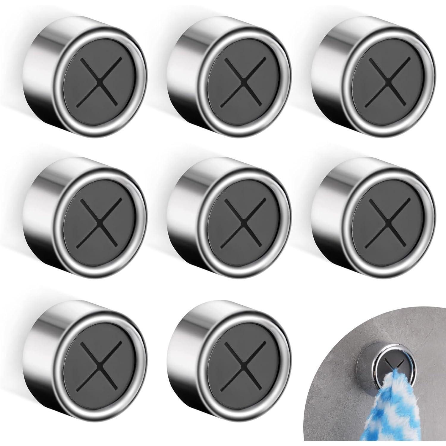 LuxusKollektion Handtuchklemme Geschirrtuchhalter Крючок для полотенец selbstklebend Küche Bad 8 Stück